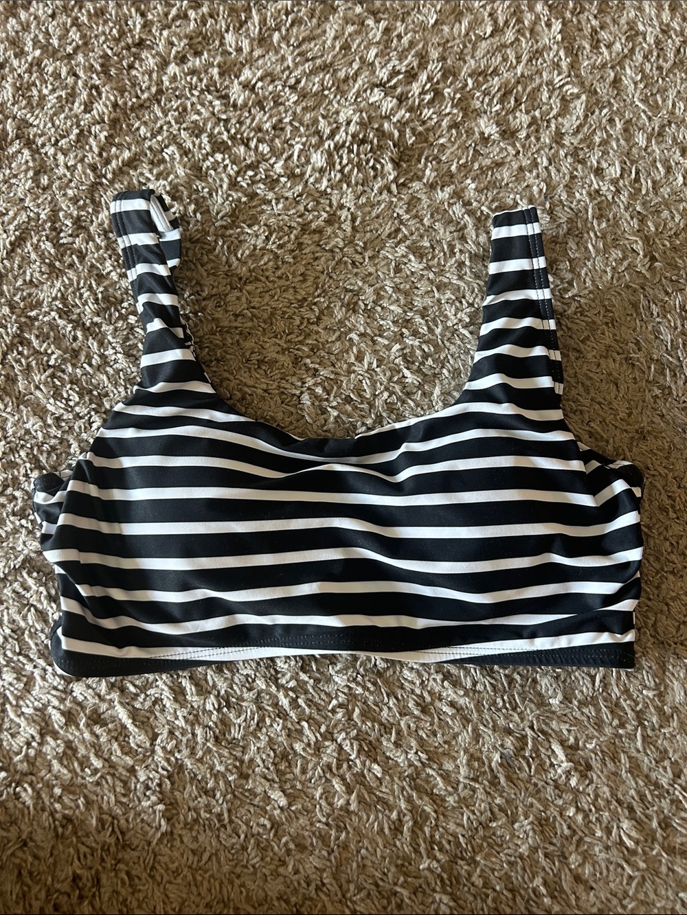 Striped Underwire Bikini